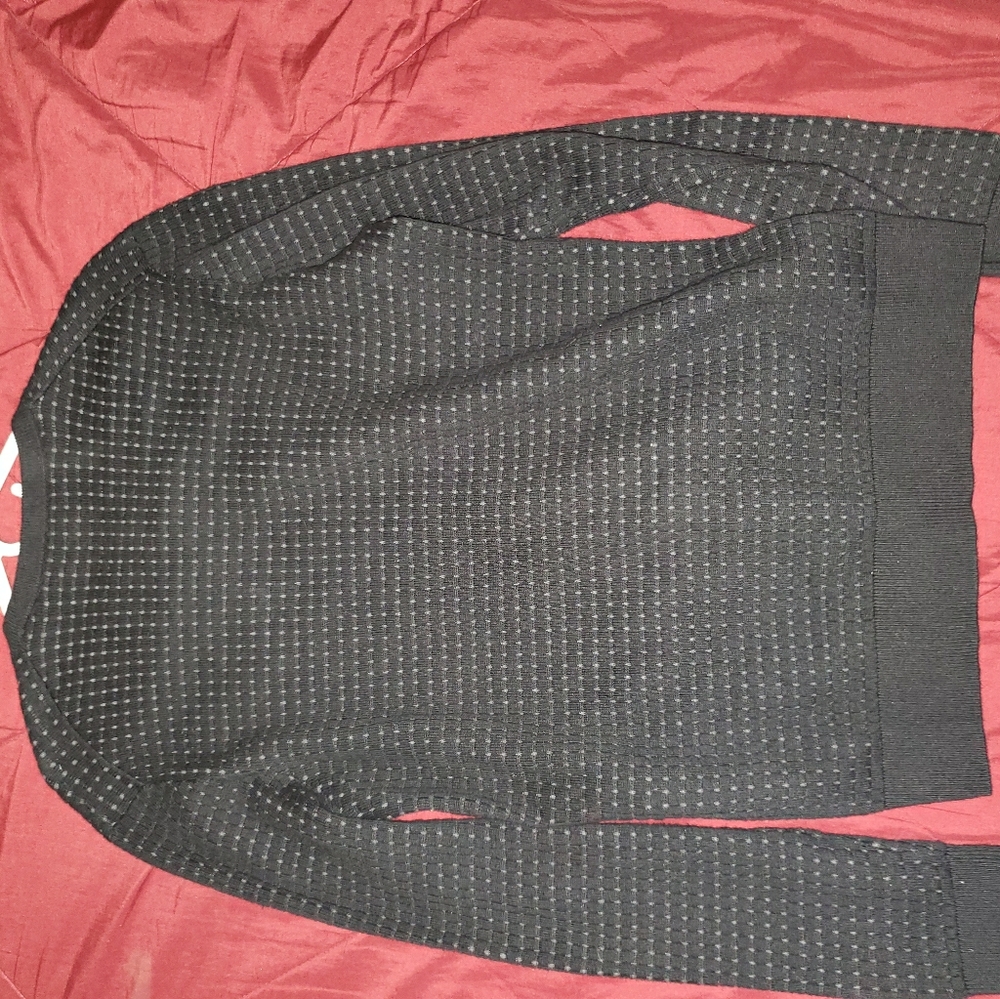 Black patterned Michael Kors sweater